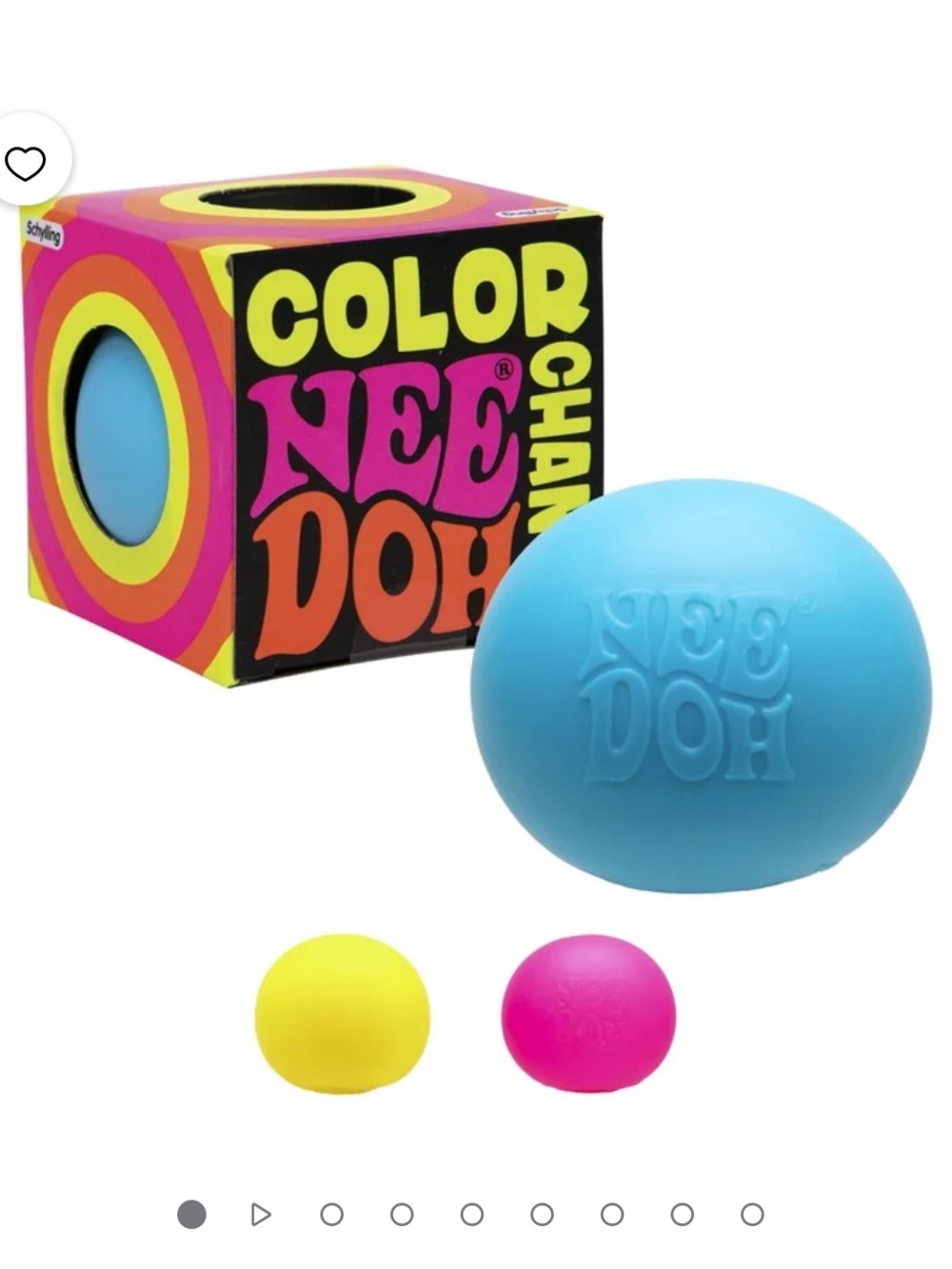 NWT VIRAL color changing needoh